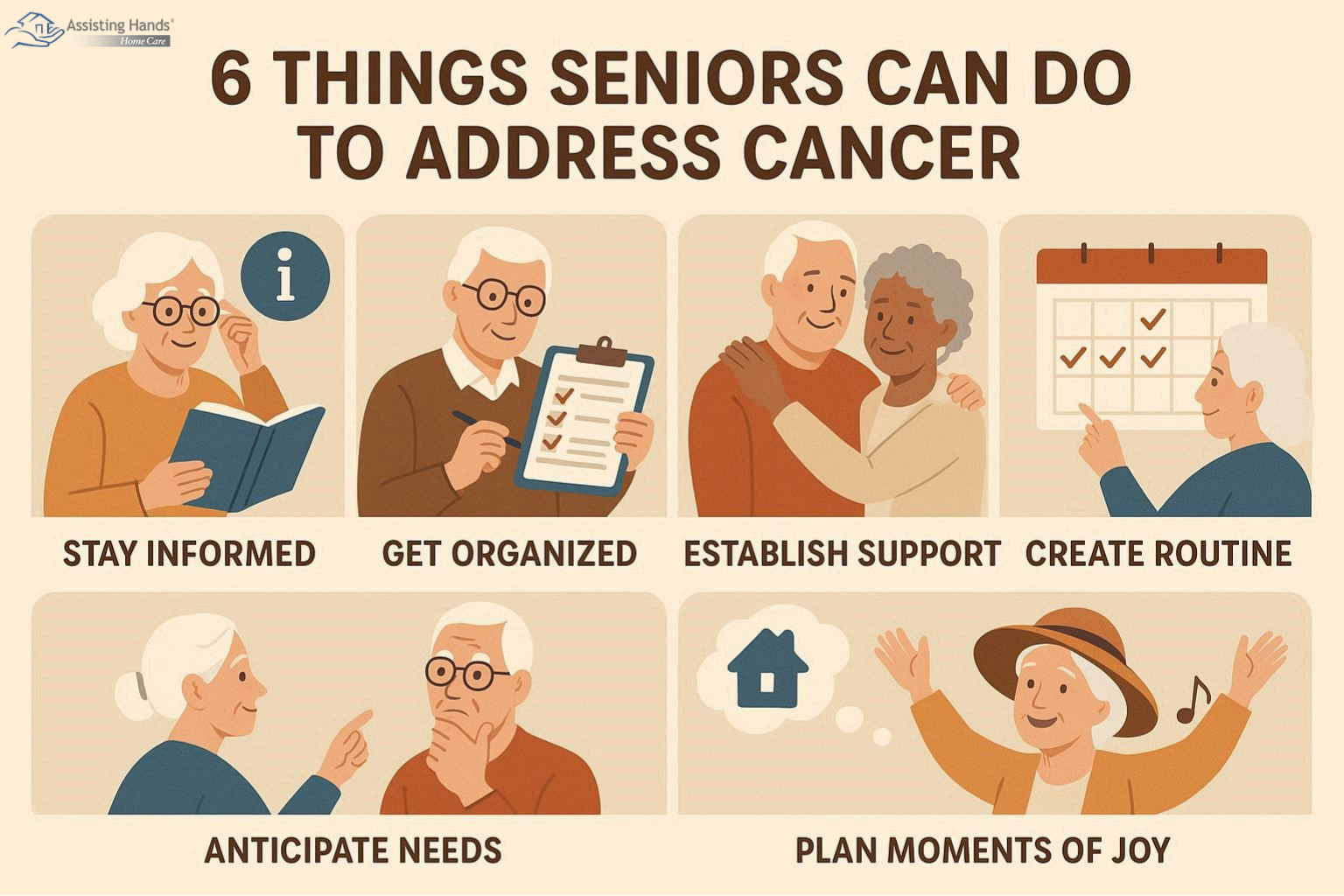 What Are 6 Things Seniors Can Do to Address Cancer