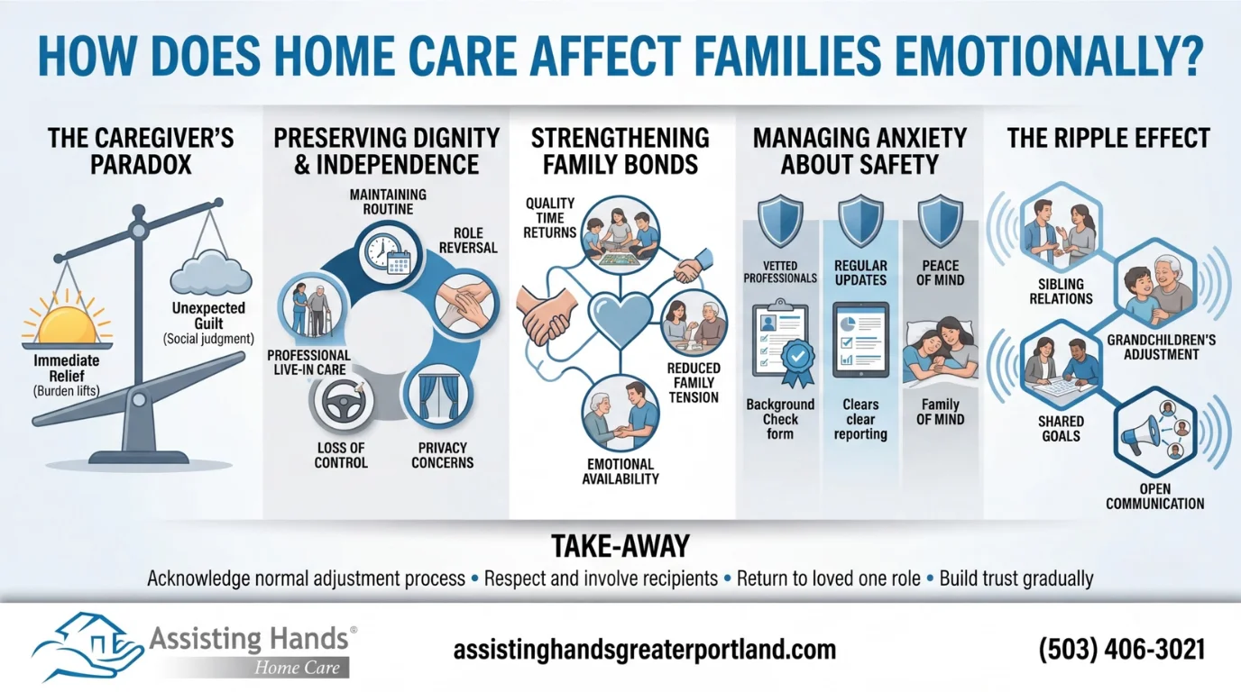 How Does Home Care Affect Families Emotionally